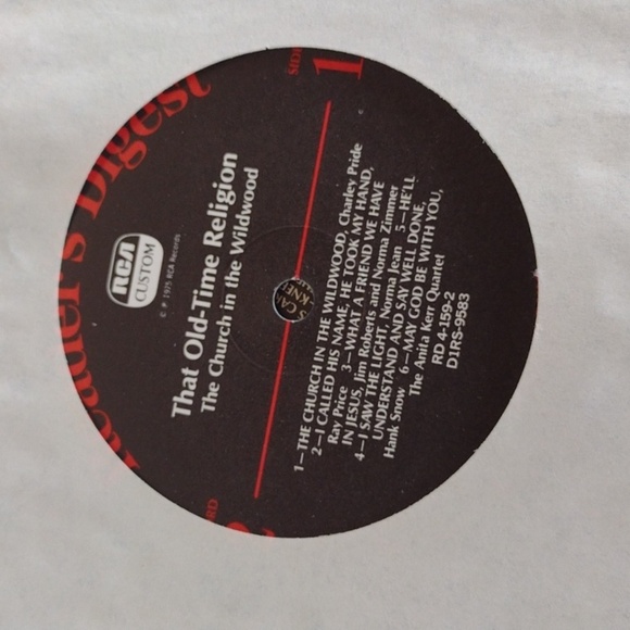RCA Custom Vinyl Record Set-Old-Time Religion (4) - Picture 4 of 10